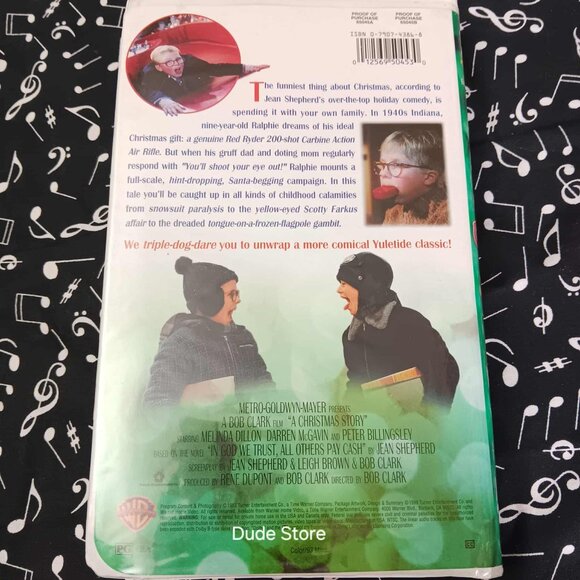 A Christmas Story - "You'll Shoot Your Eye Out"  1999 Release- VHS - Tested - Picture 4 of 5